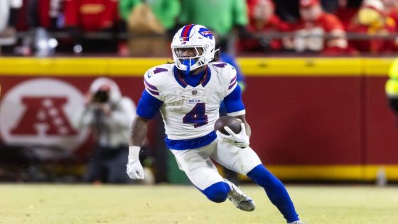 Bills, James Cook agree to 4-year, $48 million contract extension: Source
