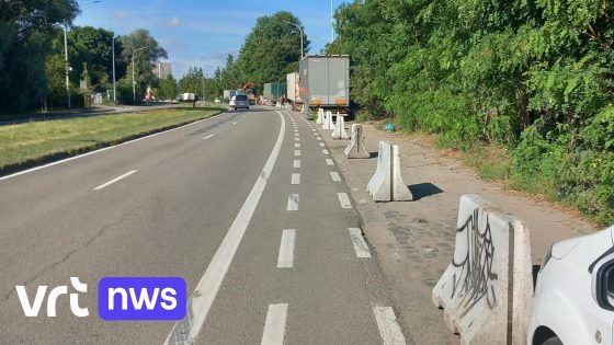 Brussel plaatst 150 betonblokken tegen sluikstorters aan Vilvoordselaan