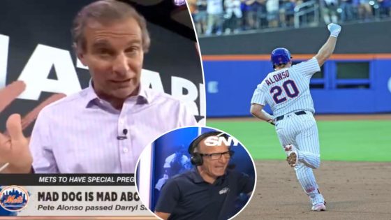 Chris Russo fumes over Pete Alonso Mets record hoopla — and Gary Cohen's call