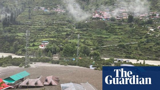 About 100 people missing as flash flood tears through town in northern India | India