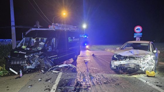 Automobilist vlucht te voet na zwaar ongeval en wordt twee kilometer verder gevonden