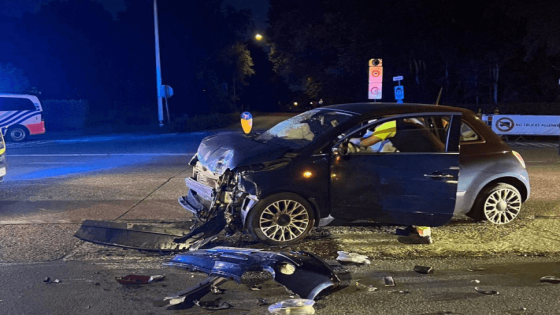 Dronken bestuurster betrokken bij botsing in Olen