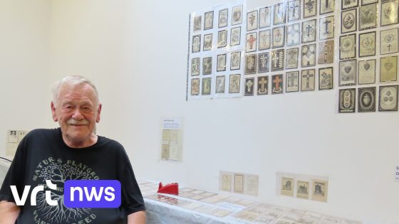 Verzamelaar Eddy uit Kalmthout bezit 8.000 doodsprentjes en opent expo: "Van eerste Belgische koningin tot alle pausen"