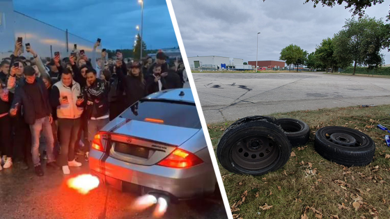 Vijf aanhoudingen na illegaal tuningtreffen in Bree: “Geen onschuldig samenzijn”