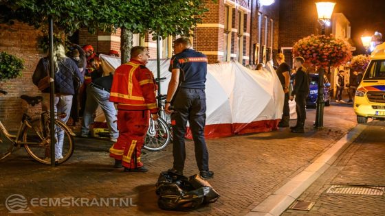 Brandweer bevrijdt jongeman nadat deze werd gespiesd aan hek in Appingedam - Eemskrant.nl