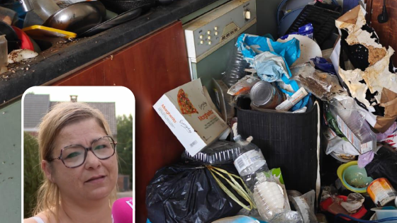 “Zelfs de muizen konden hier niet overleven”: mama met twee kinderen laat huurappartement achter in vreselijke staat