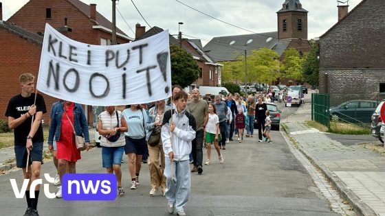 Honderden Aalbekenaars protesteren opnieuw tegen kleiput: "In essentie niets veranderd"