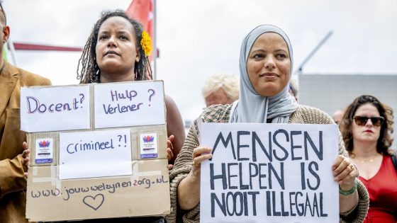 ook hulp aan illegalen kan als strafbaar worden gezien