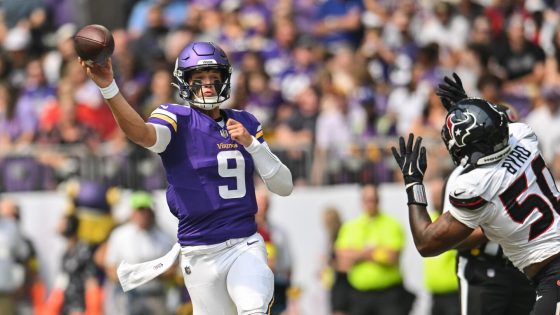 J.J. McCarthy has extreme confidence in his accuracy