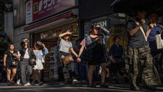 Extreme heat in Japan set to peak this week