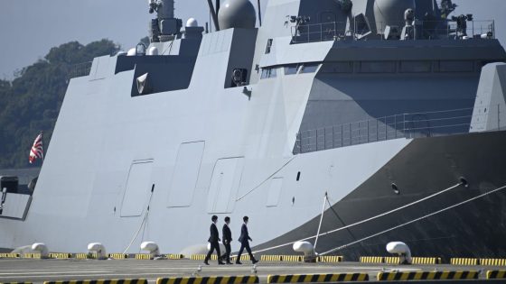 Japan's Warship Wins Over Buyer in Big Move for Its New War Industry