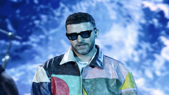Justin Timberlake performing