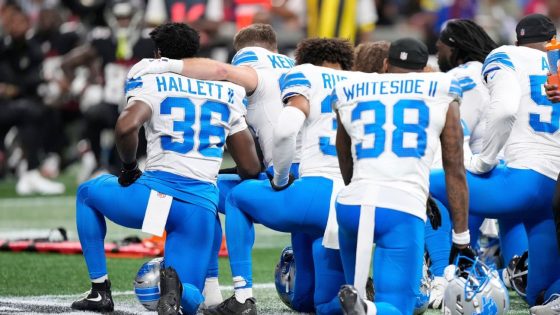 Lions-Falcons preseason game ends early after Morice Norris injury