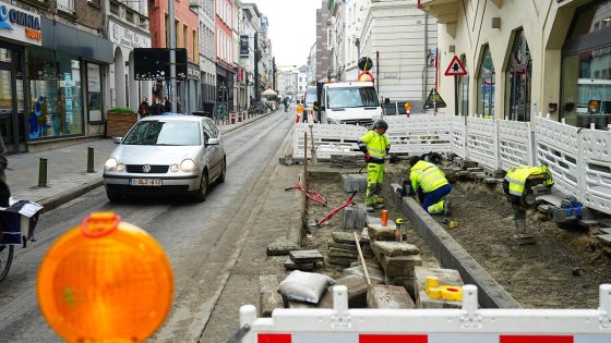Werken op een van de drukste assen van Gent zijn nog niet afgelopen: na het bouwverlof schuift de werf op