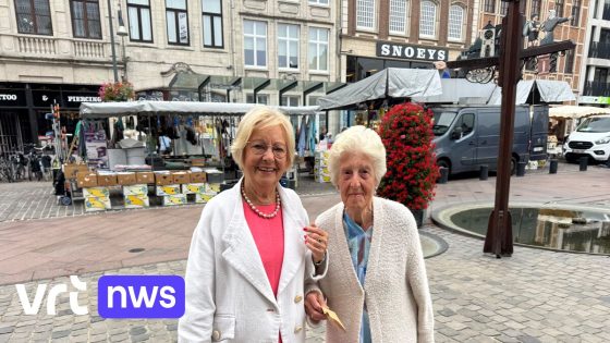 Marktkramers delen 2.000 kweeksetjes uit aan moeders op zaterdagmarkt Lier
