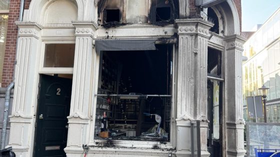 Flinke schade na explosie bij pizzeria Plantage Kerklaan