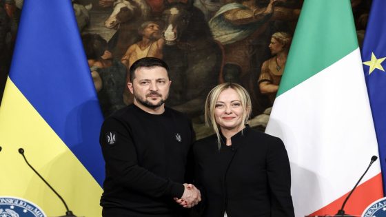 Meloni Offers Plan to Aid Ukraine in a Day if Russia Resumes War