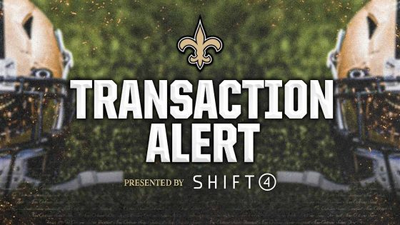 New Orleans Saints announce roster moves