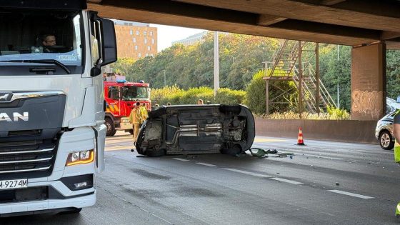 Eén zwaargewonde na aanrijding met vrachtwagen op Antwerpse ring, zeker één uur file