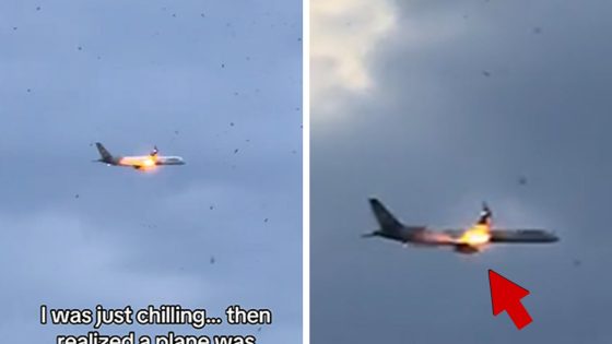 Passenger Jet Makes Emergency Landing After Flames Erupt Near Engine Mid-Flight