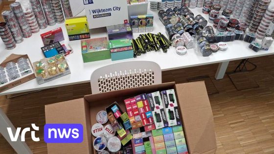 Politie neemt grote hoeveelheden snus en verboden erectiemiddelen in beslag op Turnhoutsebaan in Borgerhout
