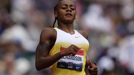 Sha'Carri Richardson narrowly misses qualifying for 200-meter final at US championships