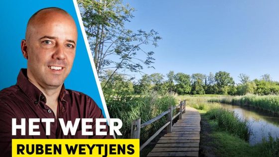 “Zonnig met maxima rond 26°C” - HBVL