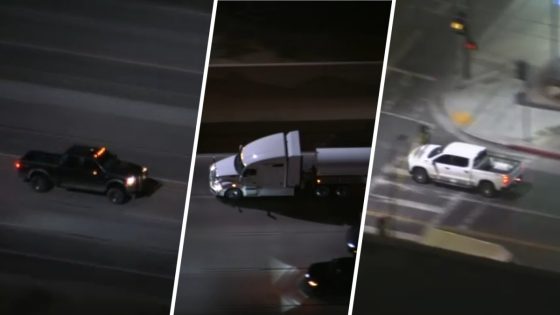 Carjackers steal 3 vehicles, including big rig, during pursuit – NBC Los Angeles