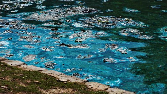 Gezien: giftige blauwalgen duiken weer op in Brusselse vijvers