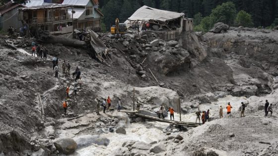 Flash floods in Indian-controlled Kashmir kill at least 56