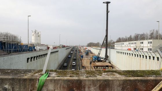 Tunnel A7 tussen Sneek en Joure weer open, maar ook nieuwe wegwerkzaamheden