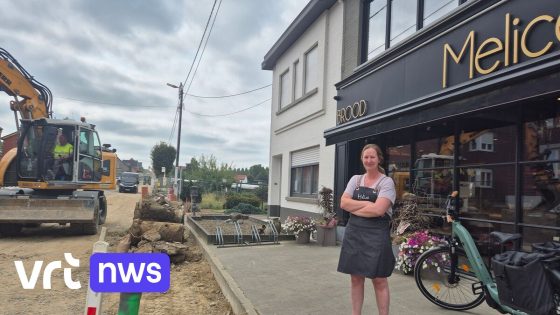 Bakkerij
in Waanrode klaagt over graafwerken recht voor deur: "We namen hier 7 weken vakantie voor" 