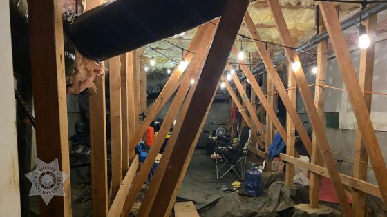 California man found living secretly in condominium crawl space