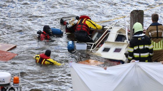 Aanvaring tussen vrachtschip en motorboot: "Zag direct dat het jacht onder water lag"