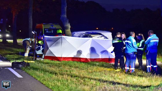 Persoon overleden bij ernstig ongeval op N279 in Heibloem