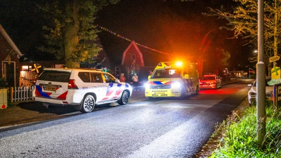 Persoon gewond na ongeluk met luchtdrukwapen in Makkinga