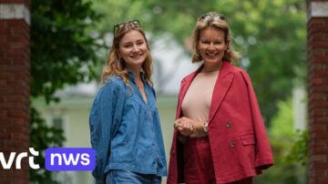 Koningin Mathilde houdt tussenstop en bezoekt prinses Elisabeth op Harvard