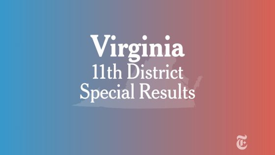 Virginia 11th Congressional District Special Election Results 2025: Walkinshaw vs. Whitson