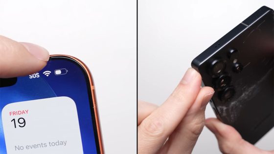 iPhone 17 Pro Max takes on the Galaxy S25 Ultra in the latest drop test