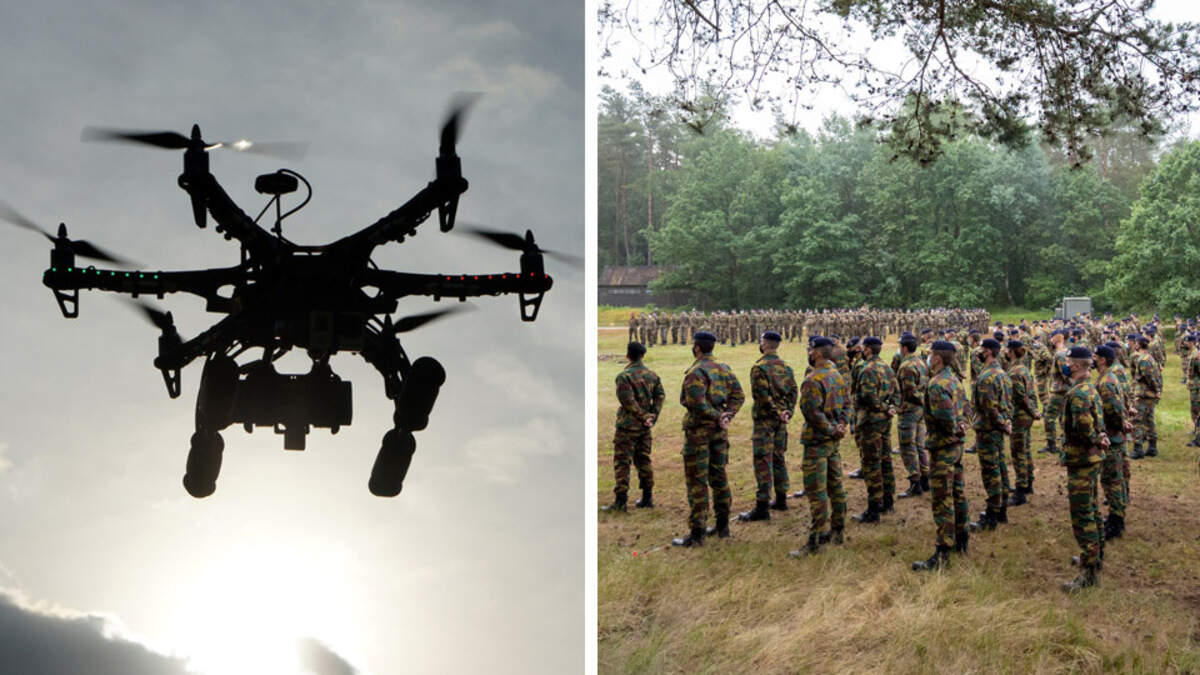 Nu ook drones boven Belgisch legerterrein: “Gaat vaak om intimidatie en creëren van angst”