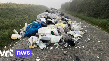 Grote hoop afval gedumpt in Heers: "Het lijkt wel of iemand zijn huis heeft leeggehaald"